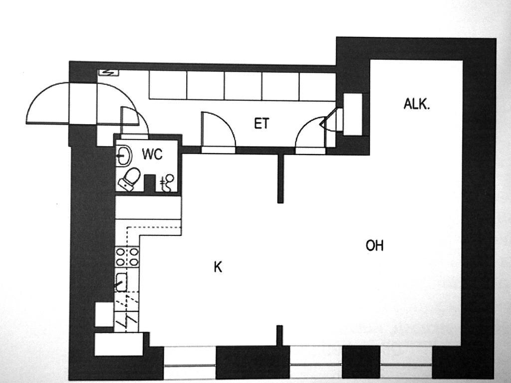 "Hatanpaeae" - Renovated 1Br Apartment In Historical Building & Central Location Tampere Eksteriør billede